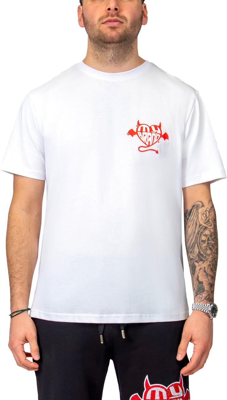 My Brand Love and thorns Tshirt | WHITE Wit