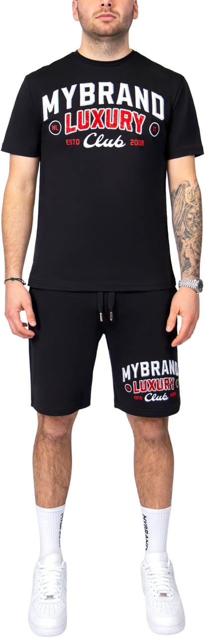 My Brand Luxury Club MYBRAND short | BLACK Zwart