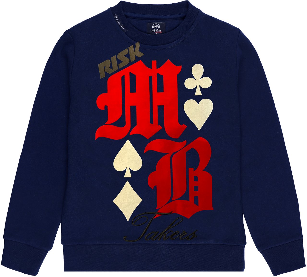 My Brand Mb Card Sweater | NAVY Blauw