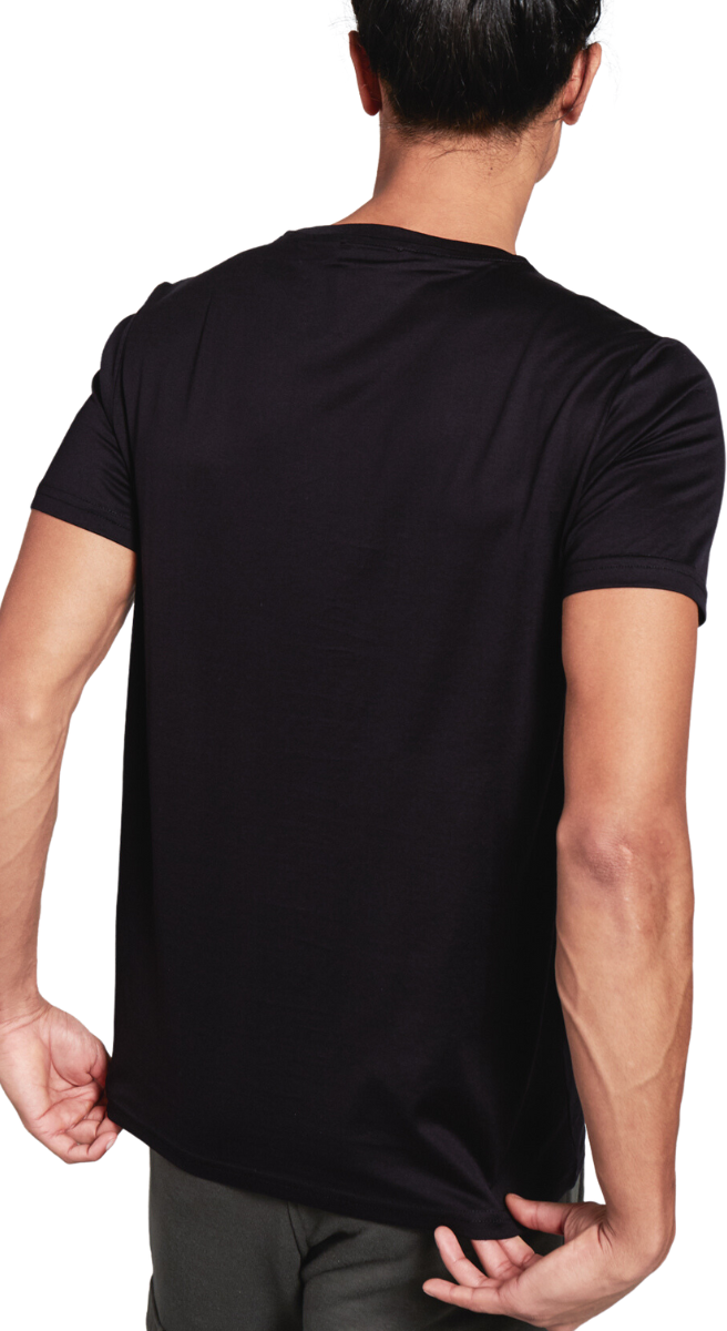 My Brand MB Chest Badge Shirt | BLACK Zwart
