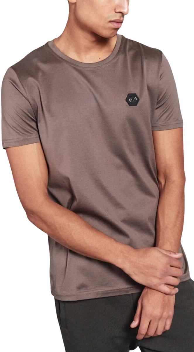 My Brand MB Chest Badge Shirt | BROWN Bruin