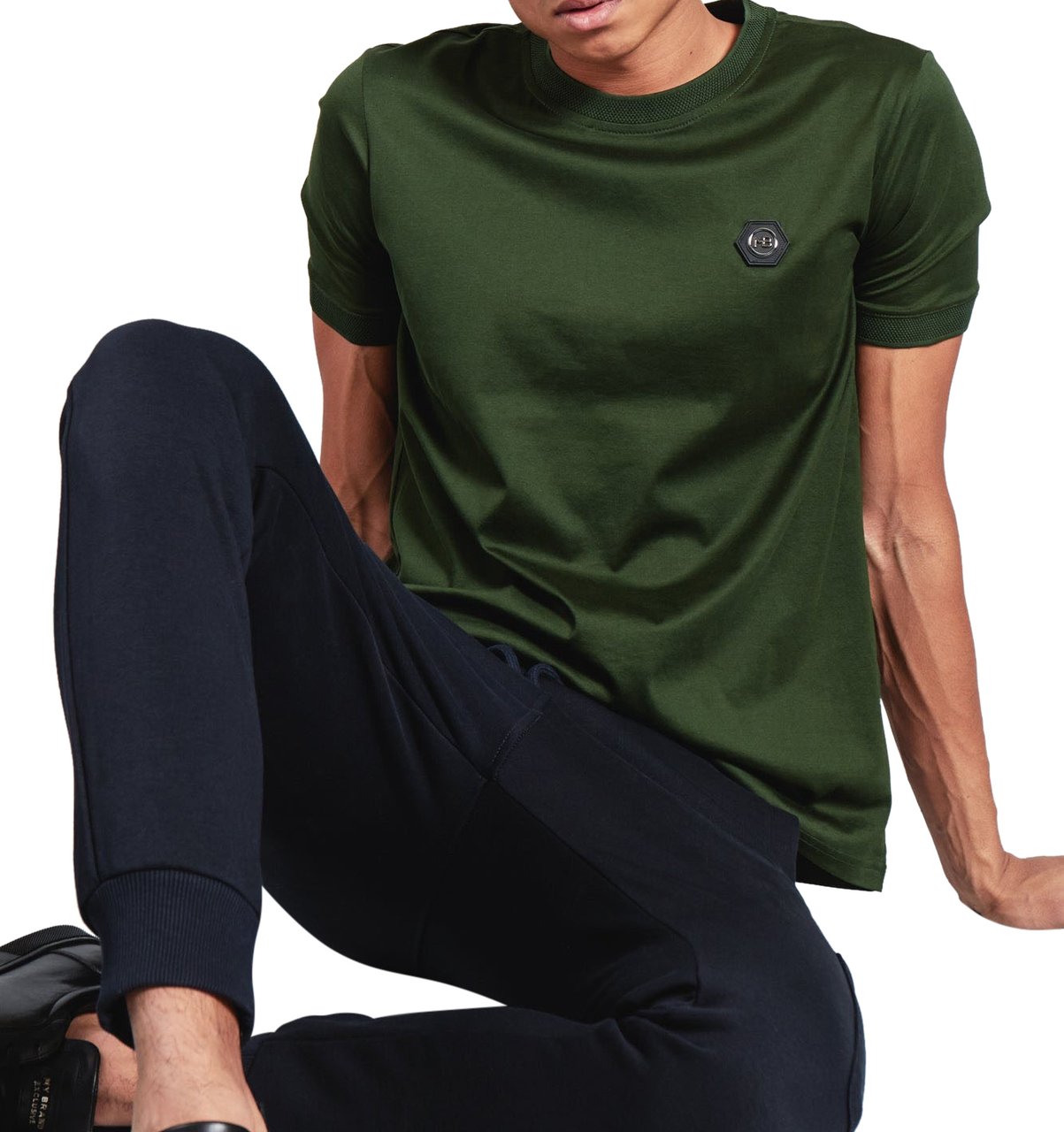My Brand MB Chest Badge Shirt | GREEN Groen