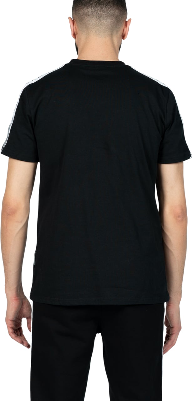 My Brand MB CONTRAST TAPING SHIRT BLACK | BLACK Zwart