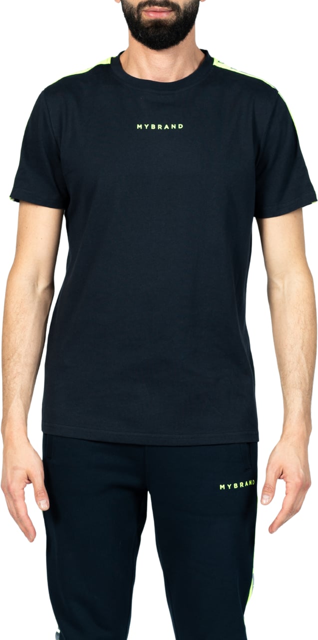 My Brand MB CONTRAST TAPING SHIRT KOBALT | KOBALT BLUE Blauw