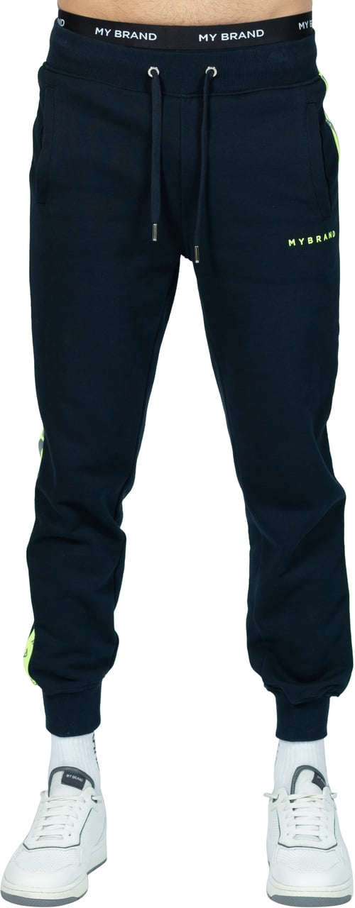 My Brand MB CONTRAST TAPING JOGGING KOBALT | KOBALT BLUE Blauw