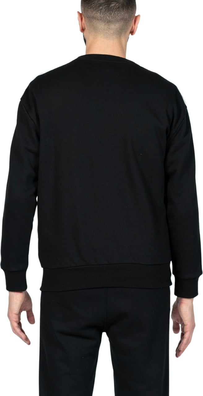 My Brand MB CONTRAST TAPING SWEATER BLACK | BLACK Zwart
