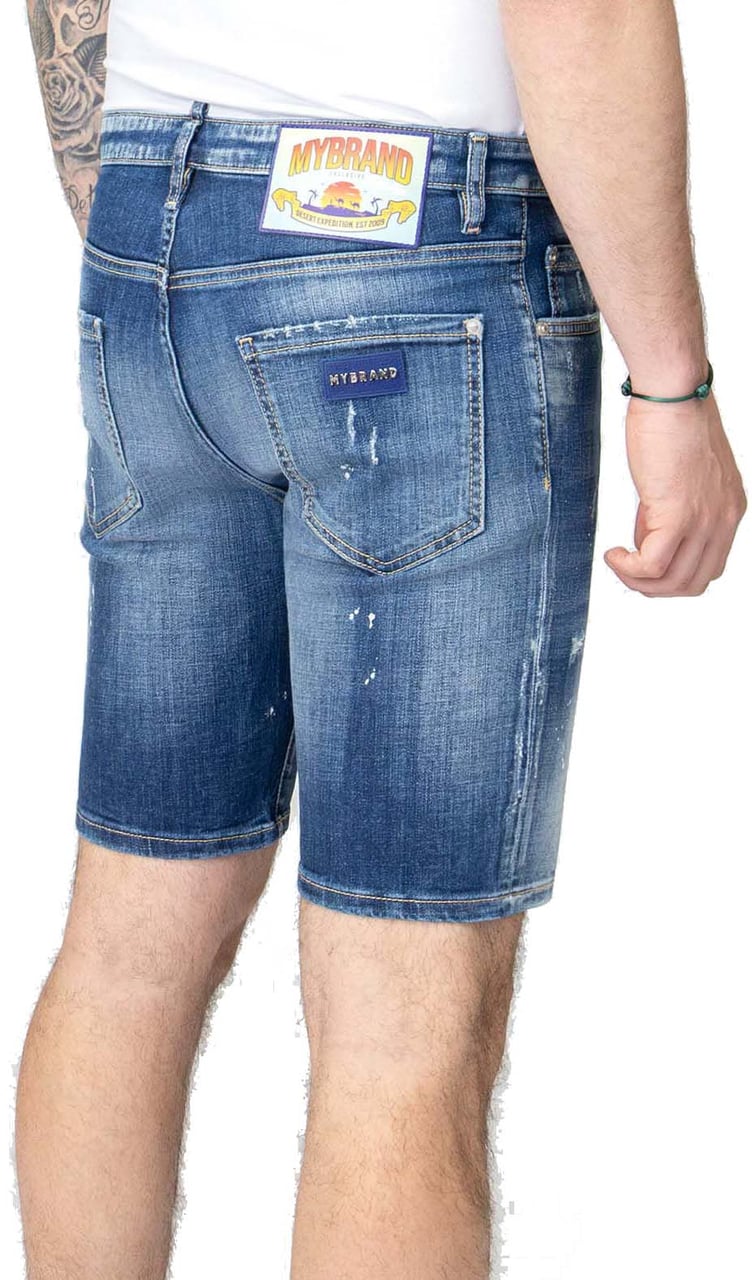 My Brand MB DESERT EXPEDITION SHORT JEANS | DENIM Blauw