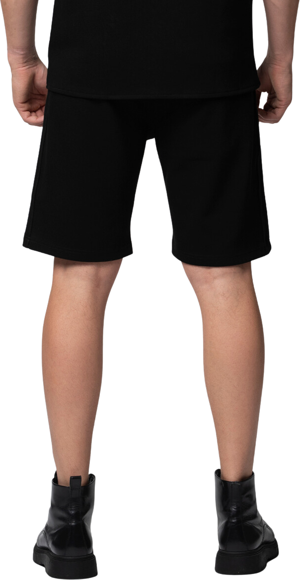 My Brand MB ESSENTIAL PIQUE BLACK SHORT | BLACK Zwart