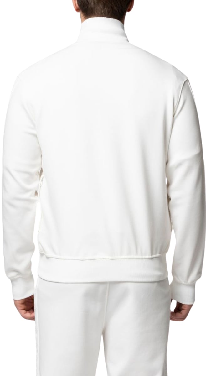 My Brand MB ESSENTIAL PIQUE WHITE TRACK JACKET | WHITE Wit