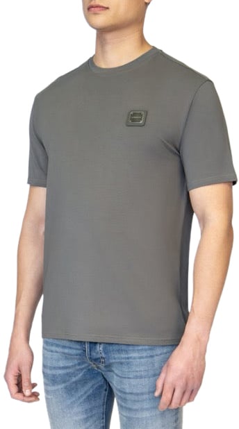 My Brand MB ESSENTIALS BAMBU TSHIRT | DARK GREY Grijs