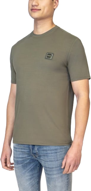 My Brand MB ESSENTIALS BAMBU TSHIRT | KHAKI Groen