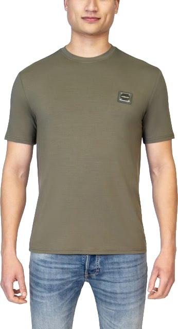 My Brand MB ESSENTIALS BAMBU TSHIRT | KHAKI Groen