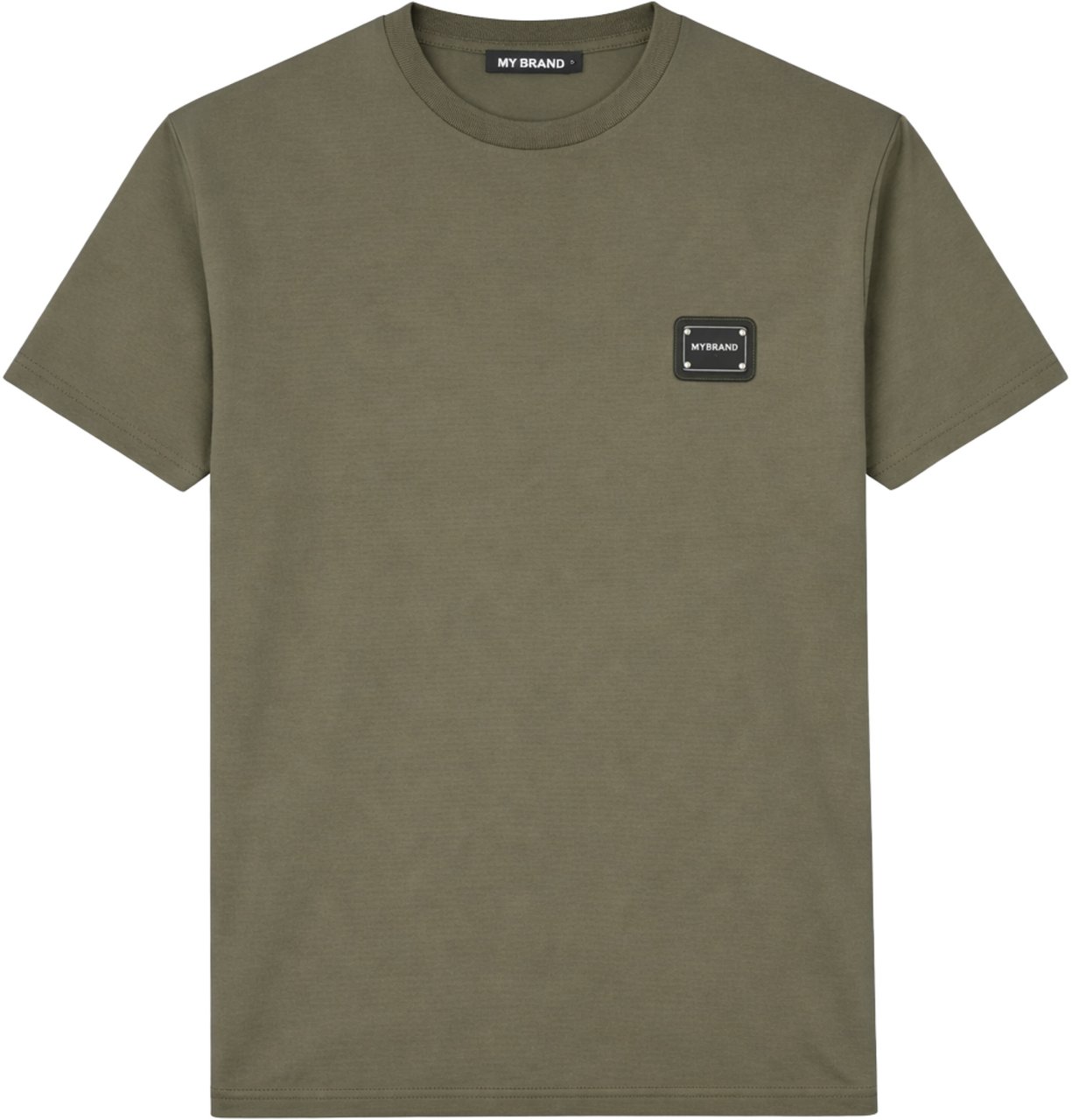 My Brand MB ESSENTIALS BAMBU TSHIRT | KHAKI Groen