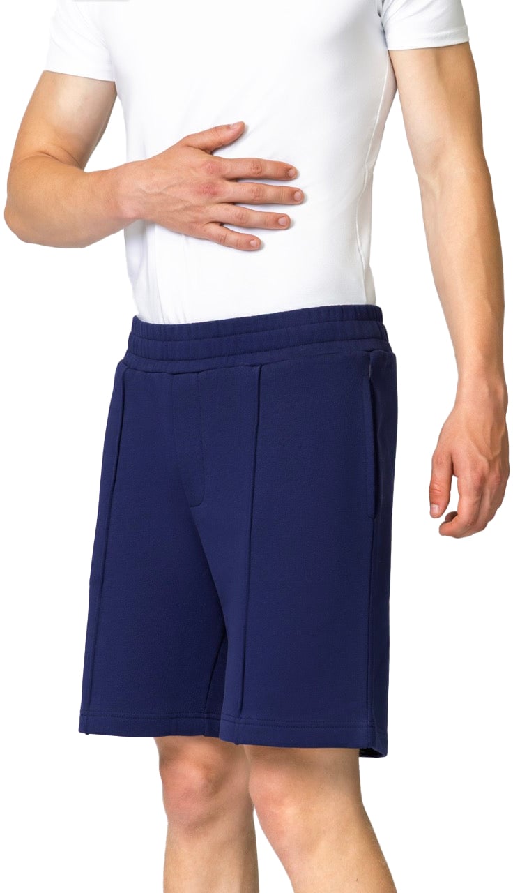 My Brand MB ESSENTIALS COTTON SHORT PANTS | NAVY Blauw