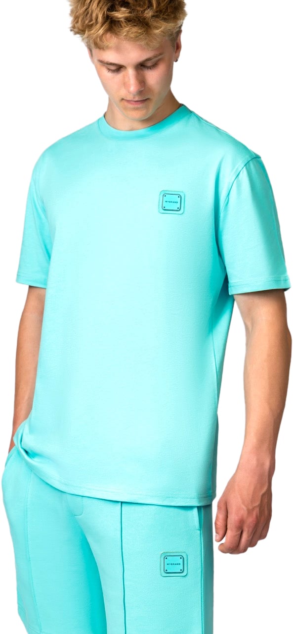 My Brand MB ESSENTIALS COTTON TSHIRT | AQUA Blauw