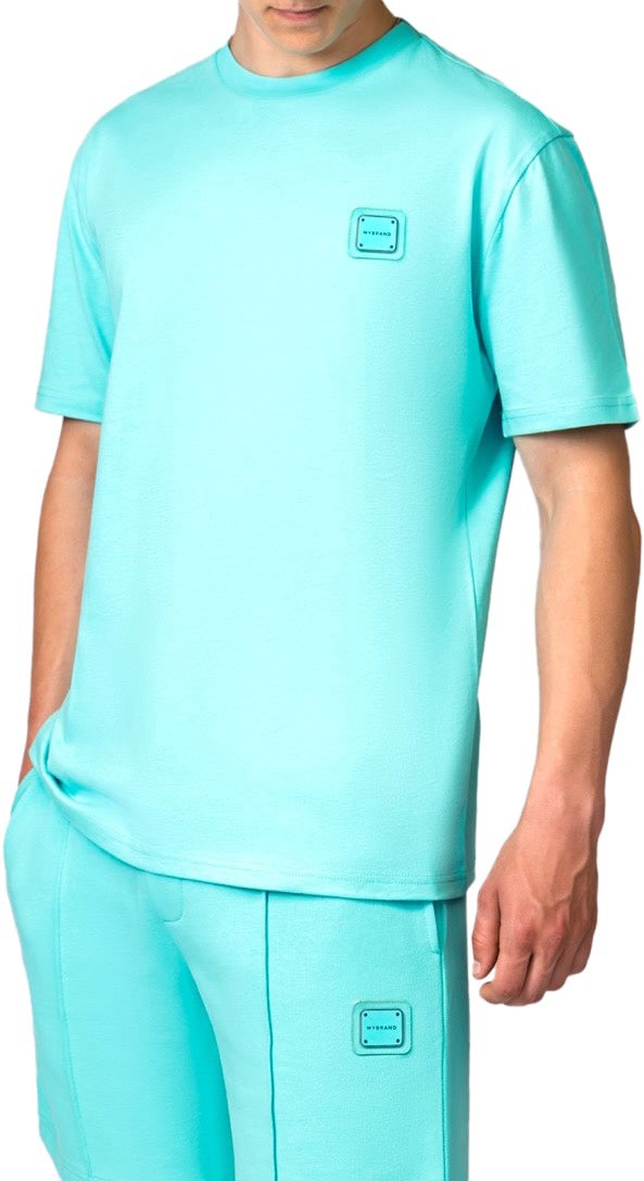 My Brand MB ESSENTIALS COTTON TSHIRT | AQUA Blauw
