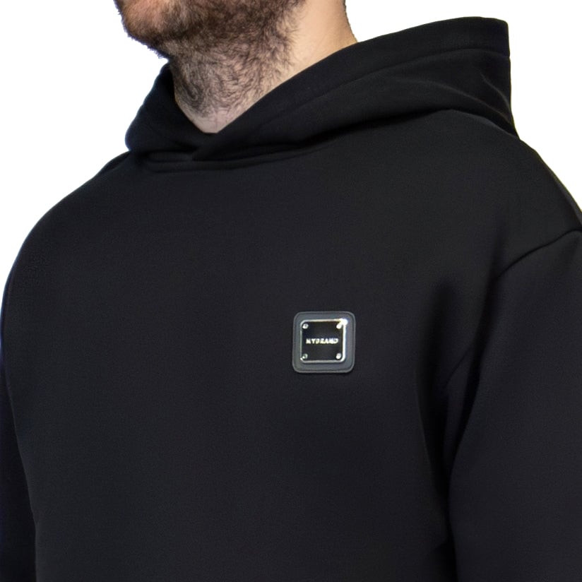 My Brand MB ESSENTIALS HOODIE | BLACK Zwart