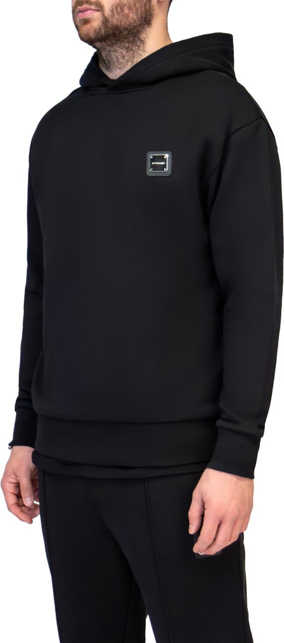 My Brand MB ESSENTIALS HOODIE | BLACK Zwart