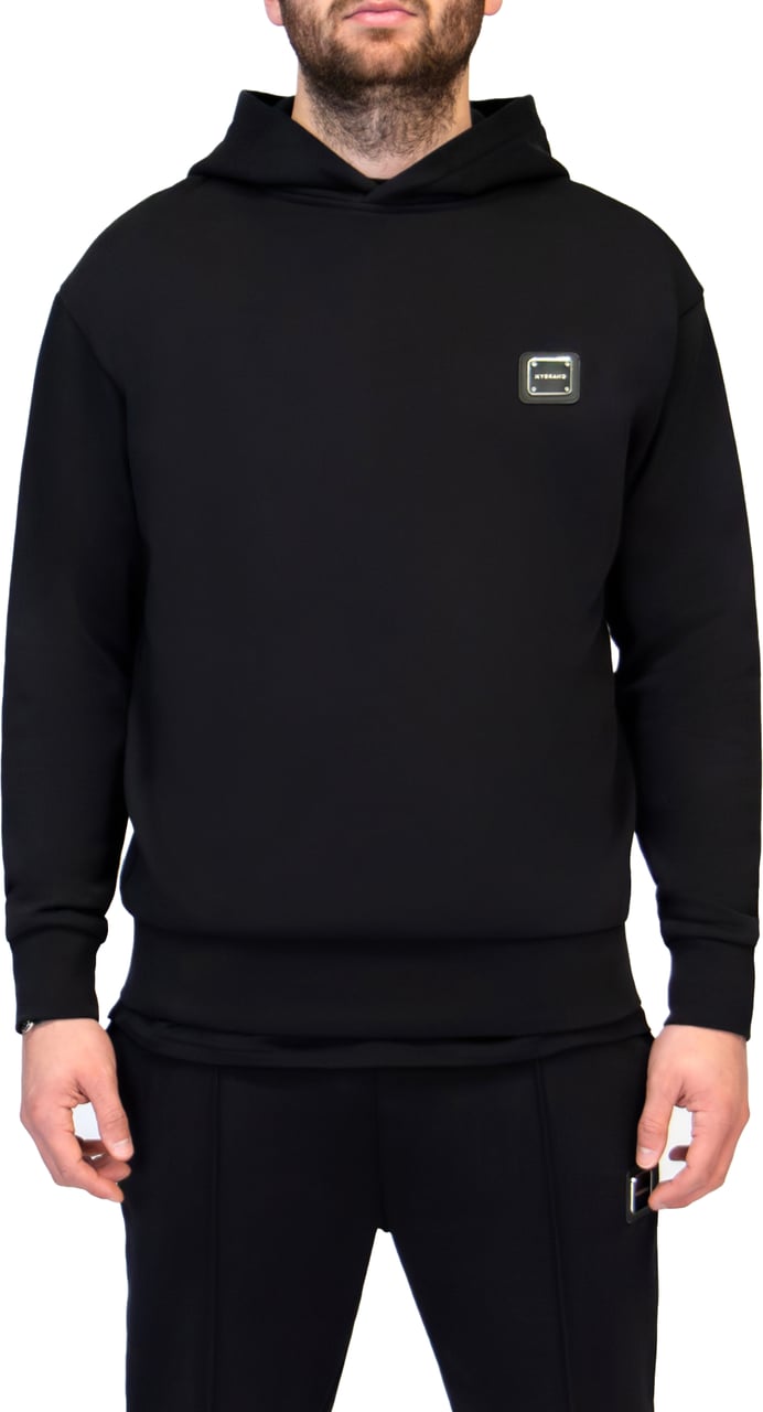 My Brand MB ESSENTIALS HOODIE | BLACK Zwart