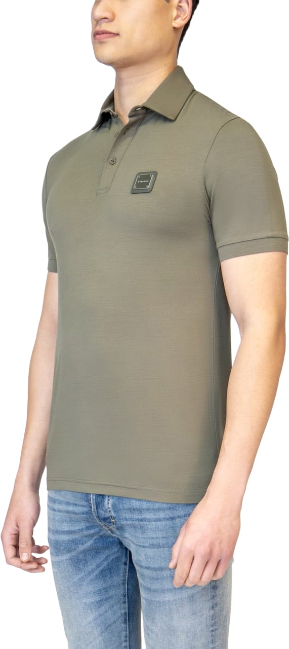 My Brand MB ESSENTIALS POLO | KHAKI Groen