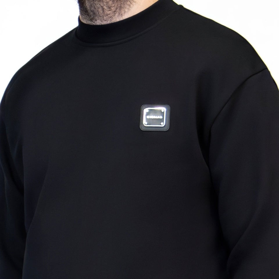 My Brand MB ESSENTIALS SWEATER | BLACK Zwart