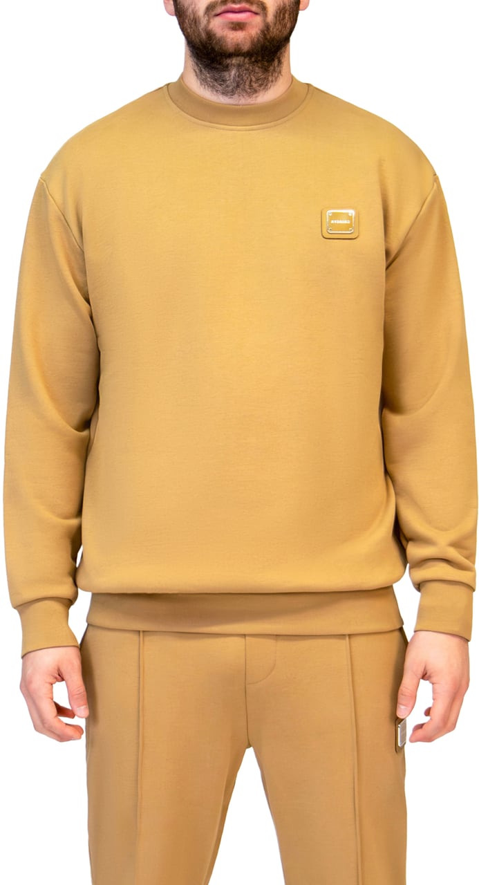 My Brand MB ESSENTIALS SWEATER | BROWN Bruin