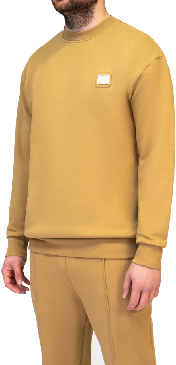 My Brand MB ESSENTIALS SWEATER | BROWN Bruin