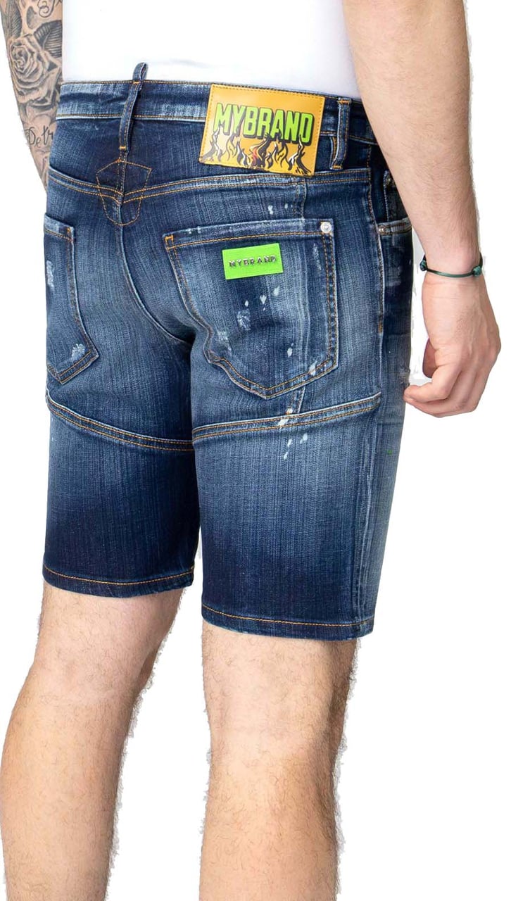 My Brand MB FIRE EXPEDITION SHORTS | DENIM Blauw