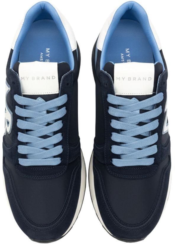 My Brand MB HERITAGE SNEAKER 07 | BLUE Blauw