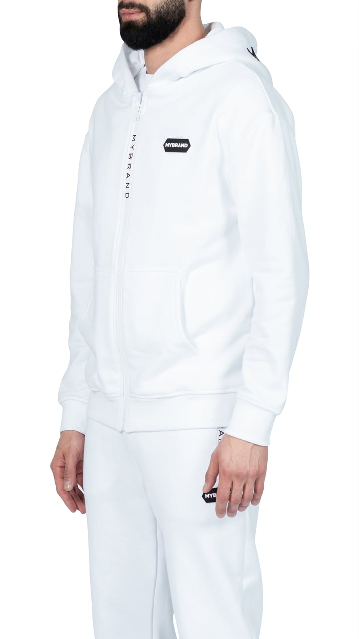 My Brand MB HEXAGON PATCH JACKET WHI | WHITE Wit