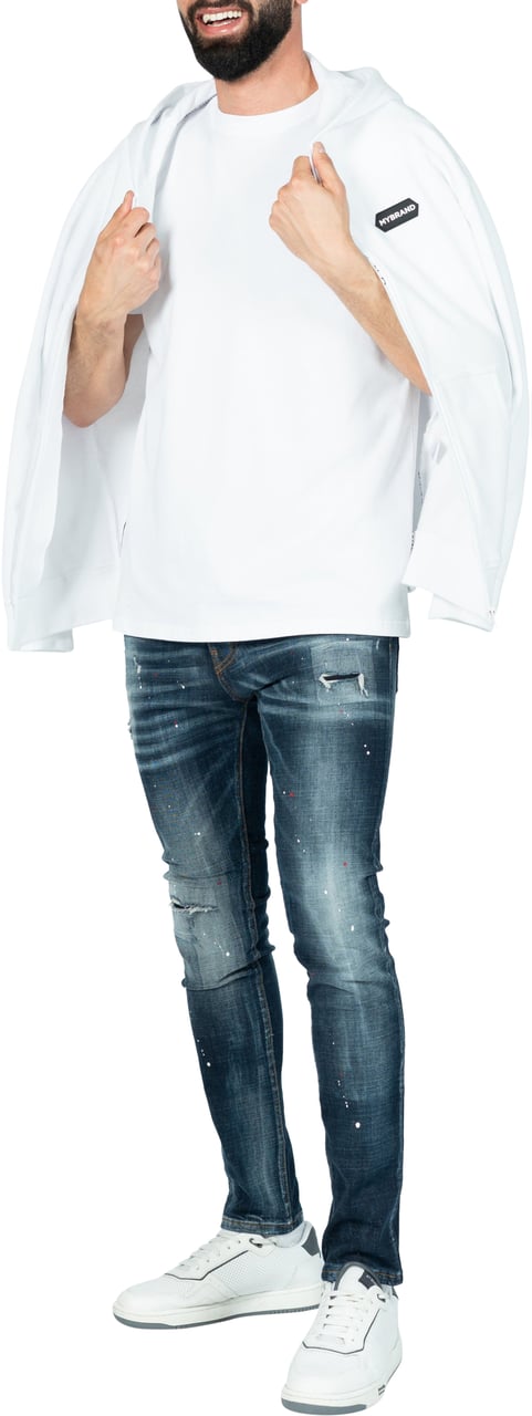 My Brand MB HEXAGON PATCH JACKET WHI | WHITE Wit