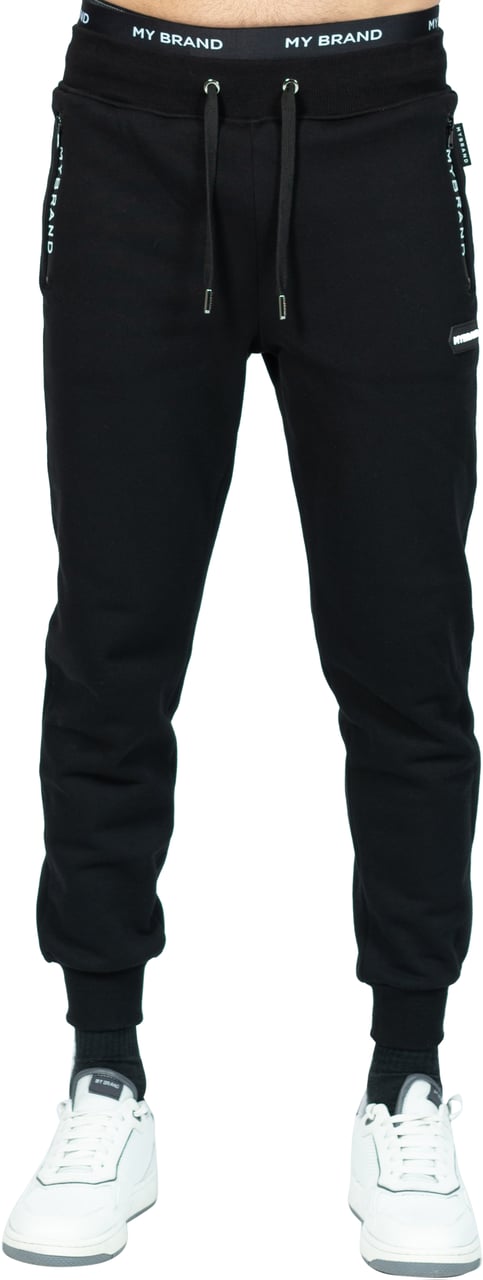 My Brand MB HEXAGON PATCH JOGGINGPAN | BLACK Zwart