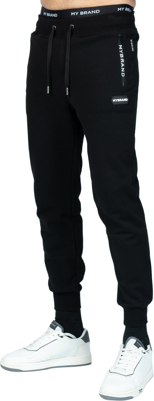 My Brand MB HEXAGON PATCH JOGGINGPAN | BLACK Zwart