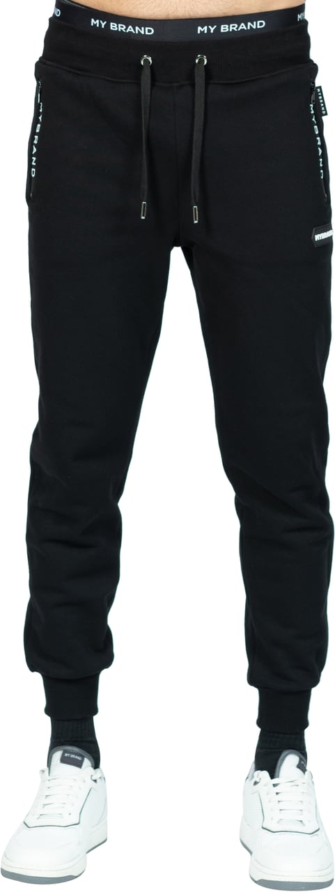 My Brand MB HEXAGON PATCH JOGGINGPAN | BLACK Zwart