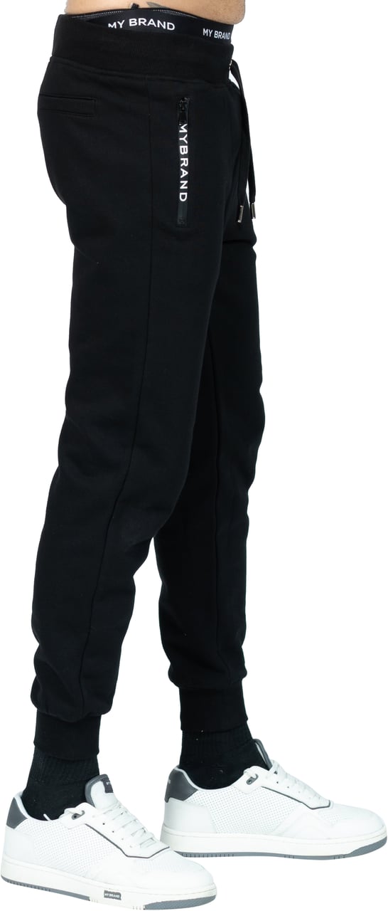 My Brand MB HEXAGON PATCH JOGGINGPAN | BLACK Zwart