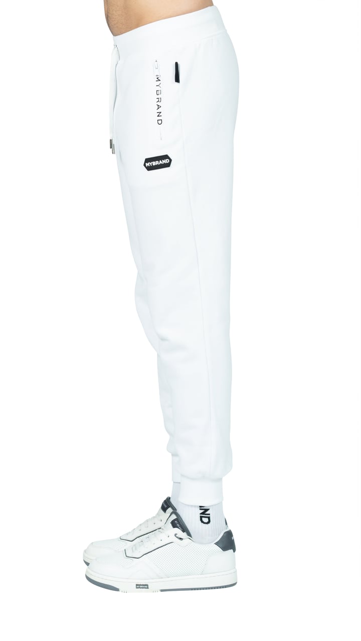 My Brand MB HEXAGON PATCH JOGGINGPAN | WHITE Wit