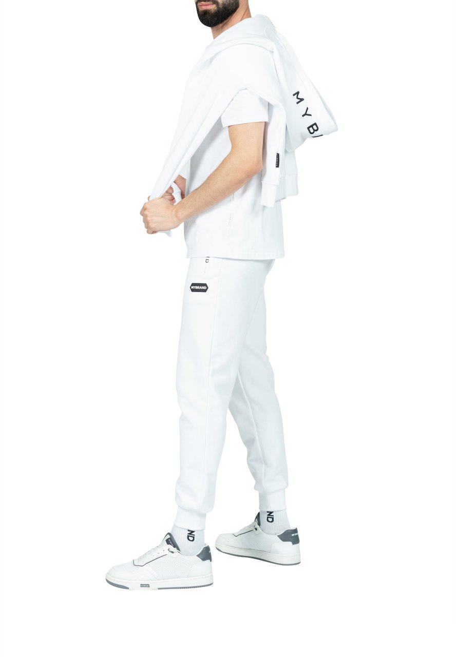 My Brand MB HEXAGON PATCH JOGGINGPAN | WHITE Wit