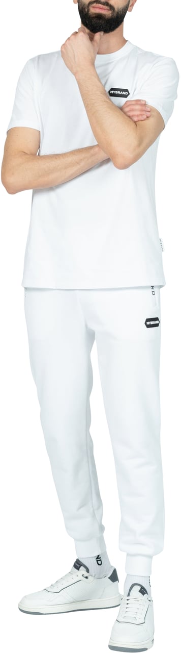 My Brand MB HEXAGON PATCH T-SHIRT WH | WHITE Wit