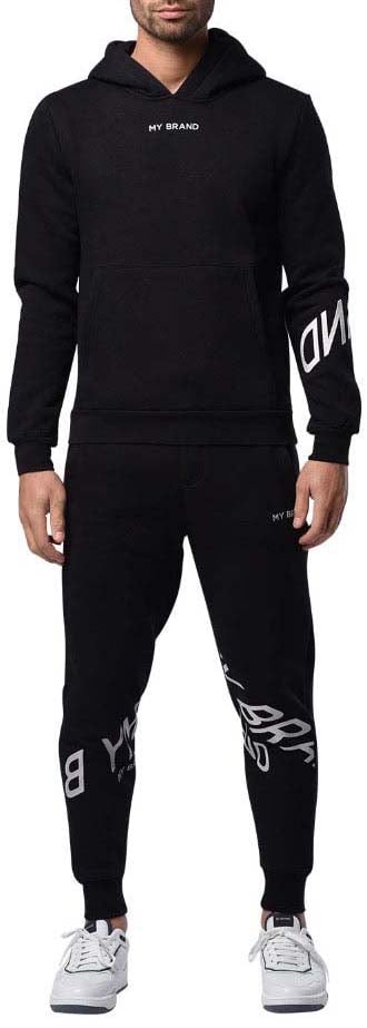 My Brand MB KNEES JOGGINGSUIT | BLACK Zwart