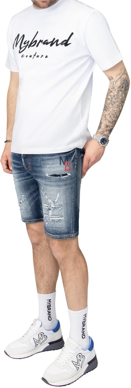 My Brand MB LAFRATELLANZA SHORT JEANS | DENIM Blauw