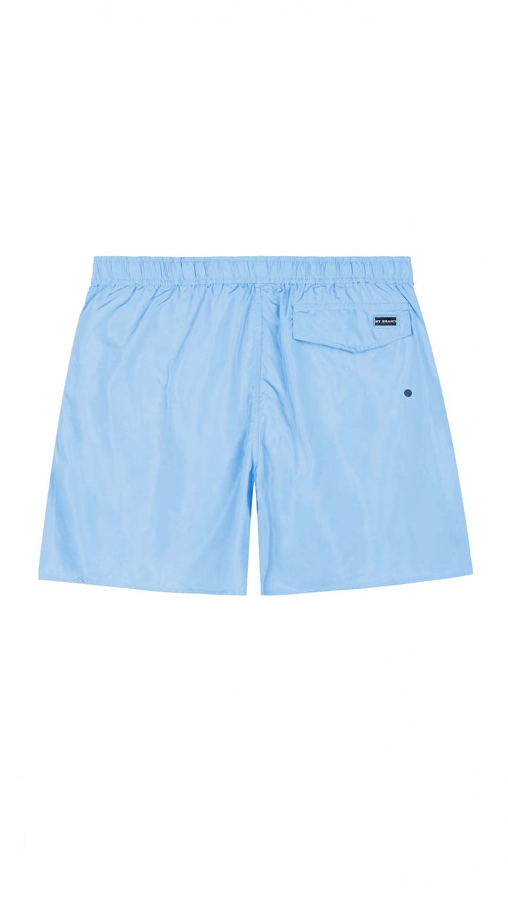 My Brand MB Logo Taping Short Blue Fish | BLUE Blauw