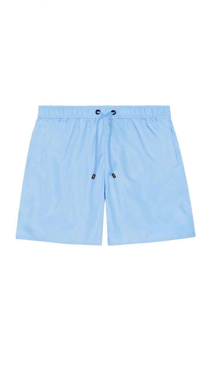 My Brand MB Logo Taping Short Blue Fish | BLUE Blauw