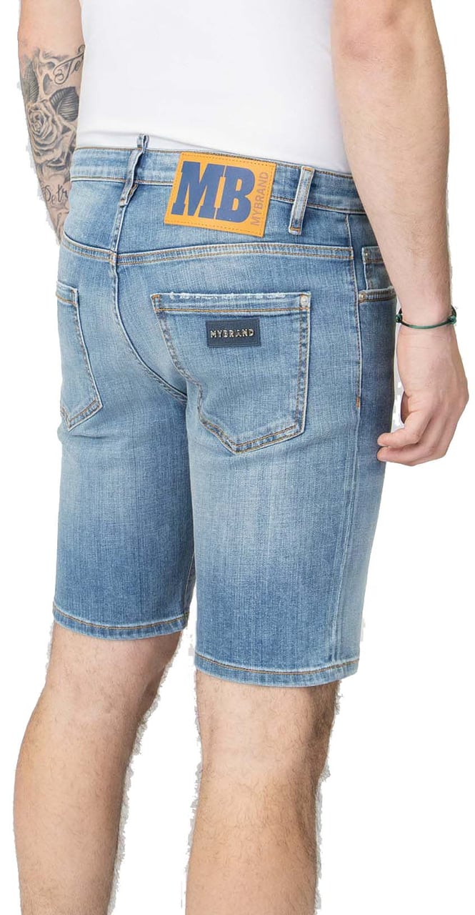 My Brand MB MYBRAND SHORT JEANS | LIGHT BLUE JEANS Blauw