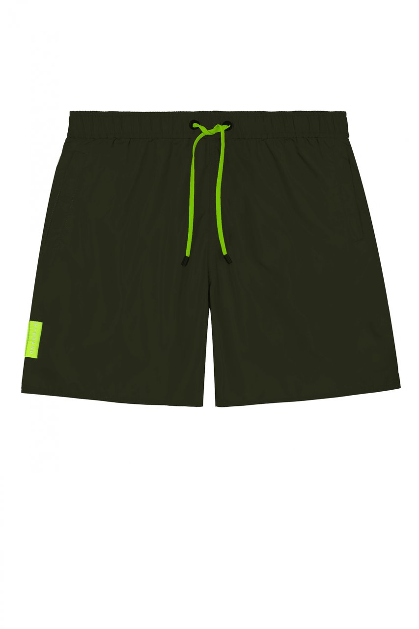 My Brand MB Stripes Gradient Swimshort Military Green | ARMY Groen