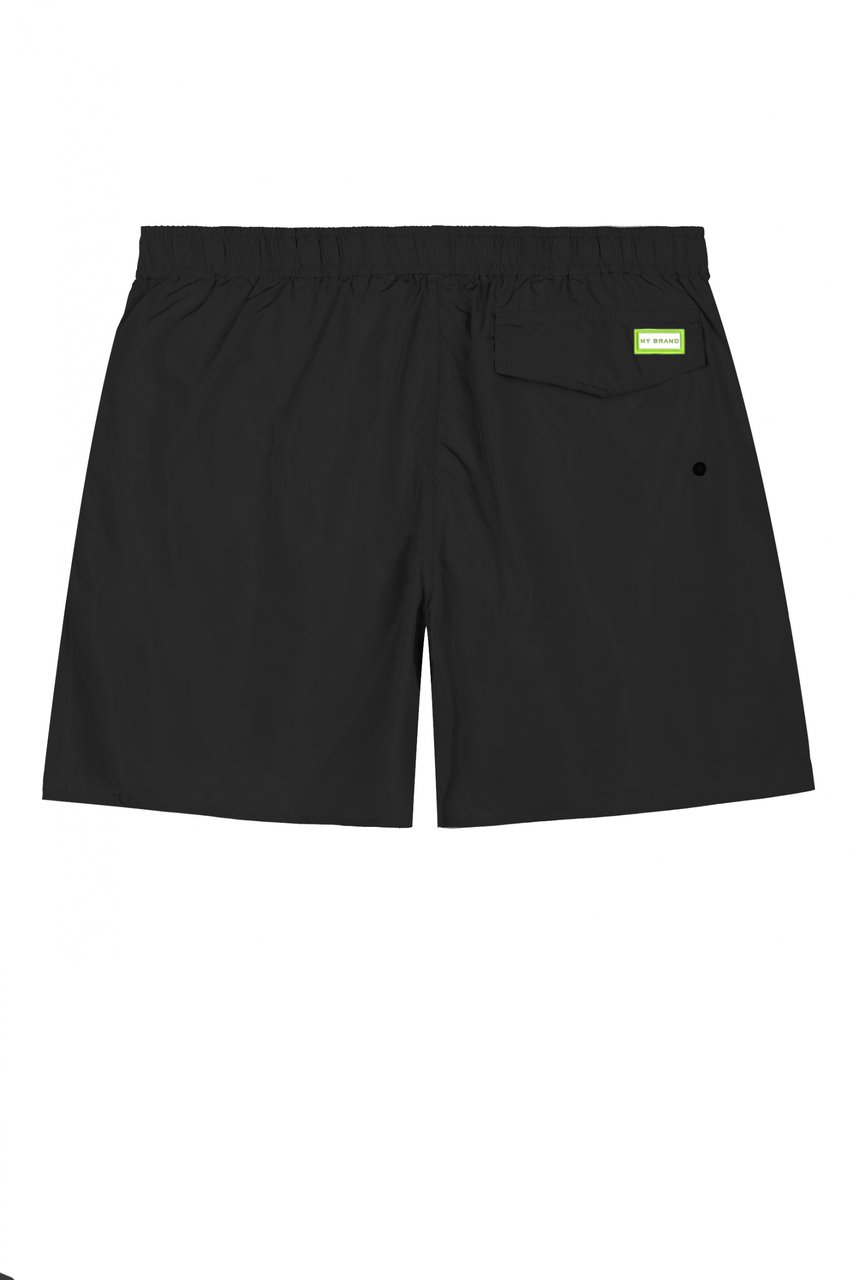 My Brand MB TAPING GRADIENT SHORT | BLACK Zwart