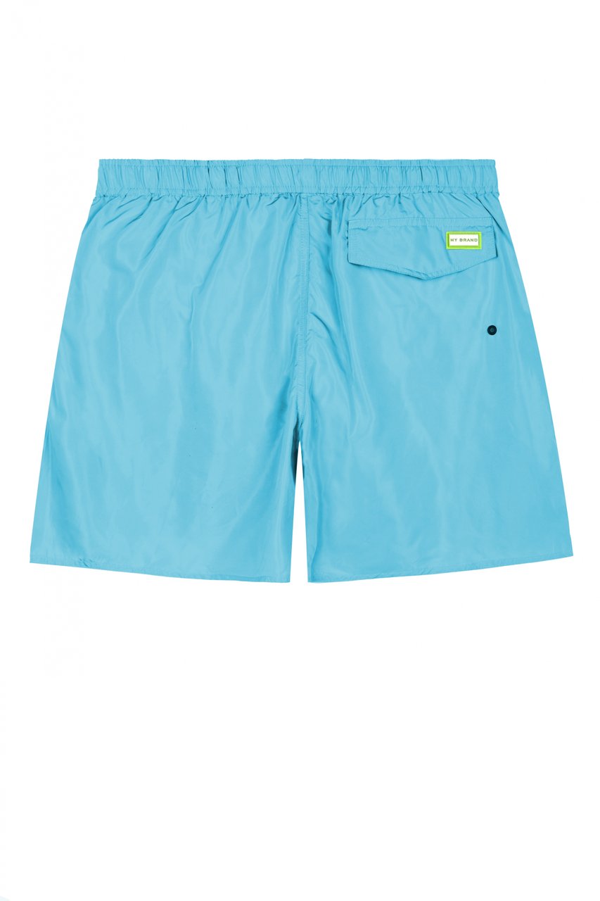 My Brand MB TAPING GRADIENT SHORT | BLUE Blauw