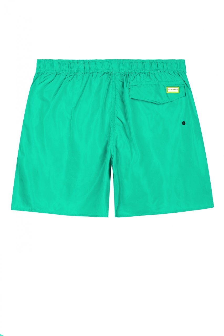 My Brand MB TAPING GRADIENT SHORT | TURQUOISE Blauw
