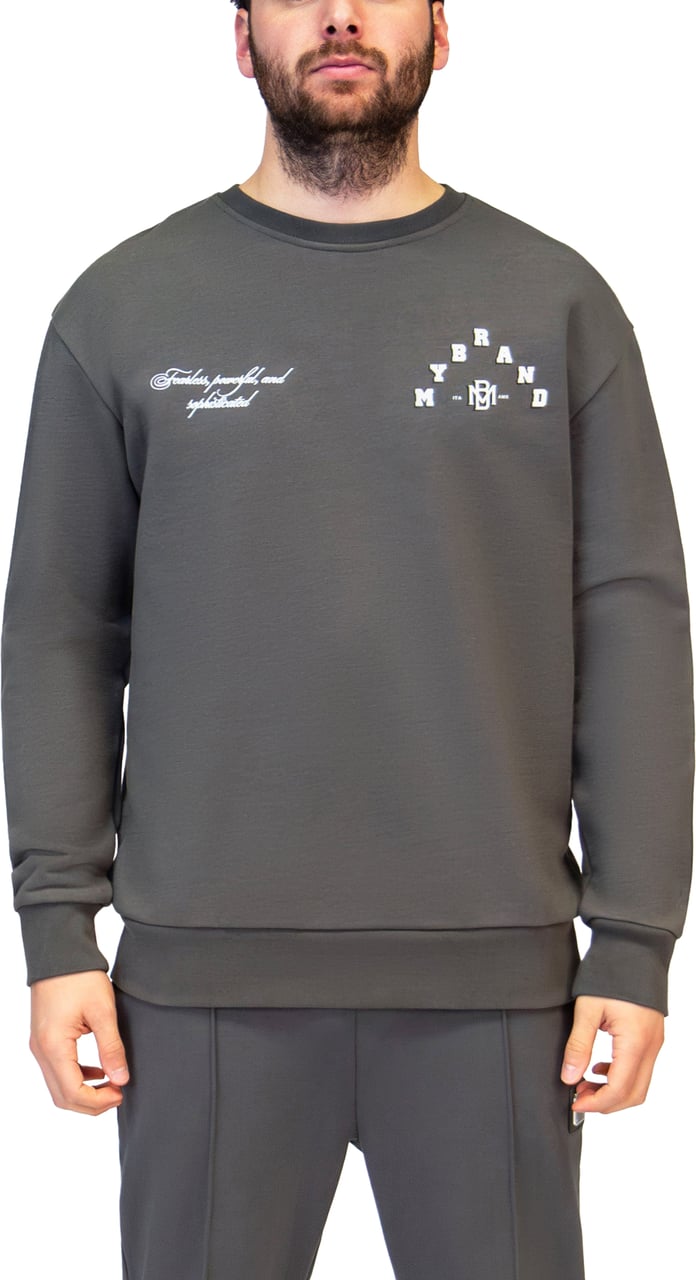 My Brand MB VANGUARD SWEATER | BLACK Zwart