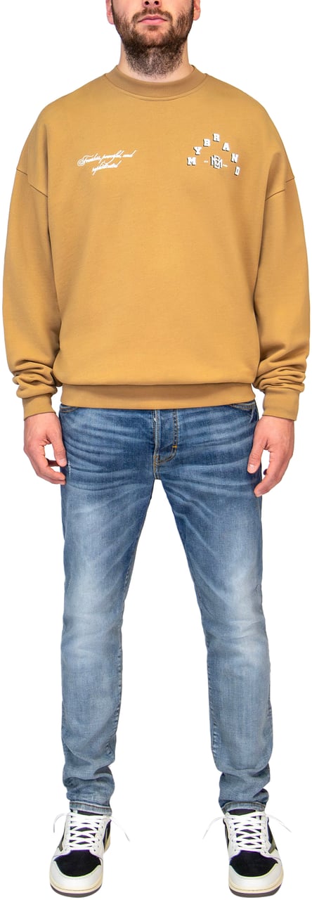 My Brand MB VANGUARD SWEATER | BROWN Bruin