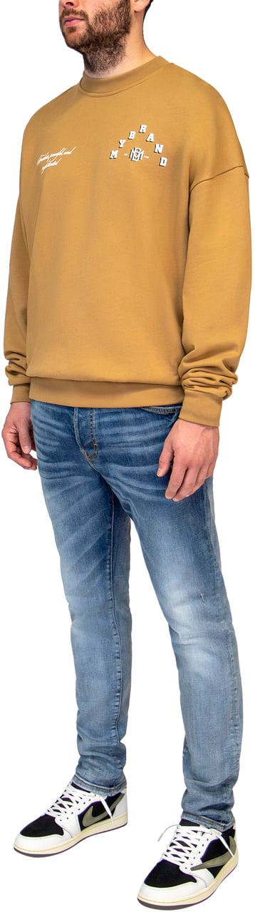 My Brand MB VANGUARD SWEATER | BROWN Bruin